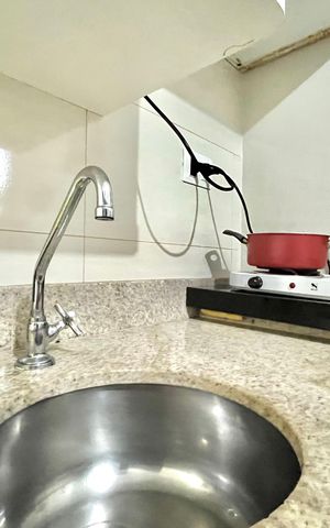 Studio à venda com 18m², 1 quarto e sem vaga Studio à venda com 18m², 1 quarto e sem vagaCozinha