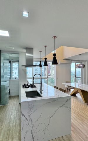 Apartamento à venda com 135m², 3 quartos e 2 vagas Apartamento à venda com 135m², 3 quartos e 2 vagasCozinha e Área de Serviço