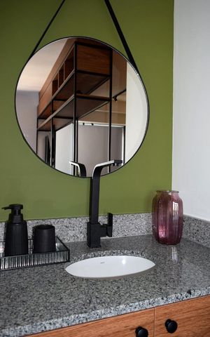 Studio para alugar com 34m², 1 quarto e sem vagaBanheiro