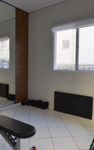 Apartamento à venda com 44m², 2 quartos e 1 vaga Apartamento à venda com 44m², 2 quartos e 1 vagaÁrea comum - Academia