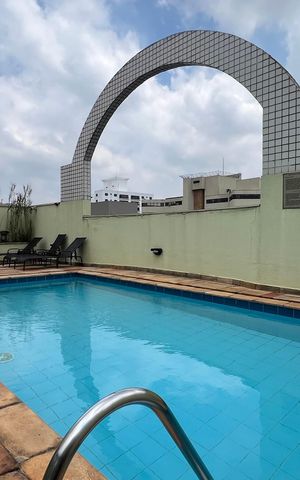 Apartamento para alugar com 46m², 1 quarto e 1 vagaPiscina