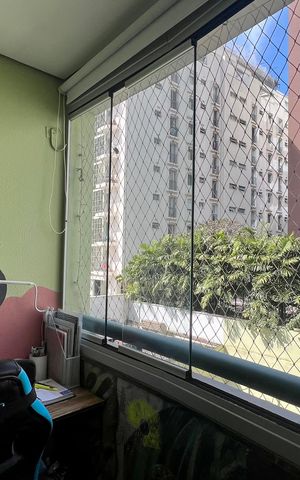 Apartamento para alugar com 46m², 1 quarto e 1 vagaSacada