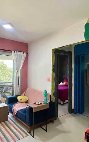 Apartamento para alugar com 46m², 1 quarto e 1 vagaSala