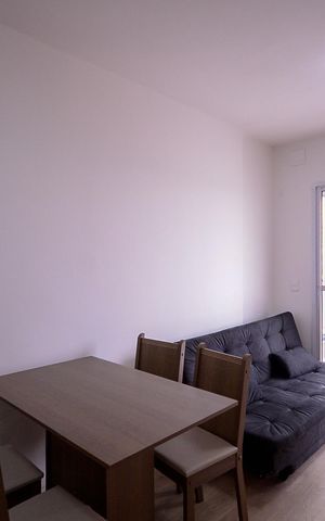 Apartamento à venda com 35m², 1 quarto e sem vaga Apartamento à venda com 35m², 1 quarto e sem vagaSala/Cozinha