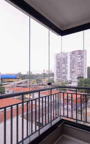 Apartamento à venda com 35m², 1 quarto e sem vaga Apartamento à venda com 35m², 1 quarto e sem vagaSala/Cozinha - Varanda