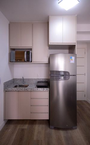 Apartamento à venda com 35m², 1 quarto e sem vaga Apartamento à venda com 35m², 1 quarto e sem vagaSala/Cozinha