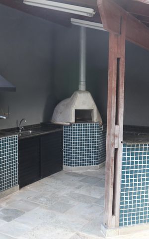 Apartamento à venda com 254m², 3 quartos e 6 vagasÁrea comum - Churrasqueira