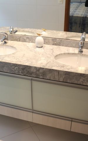 Apartamento à venda com 254m², 3 quartos e 6 vagasBanheiro da Suíte 3