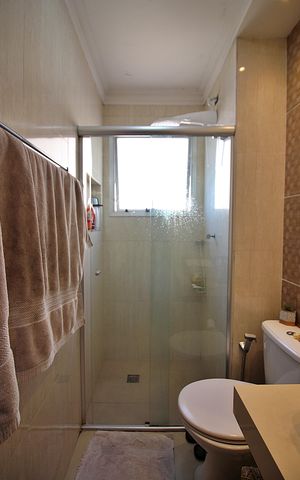 Apartamento para alugar com 78m², 3 quartos e 2 vagasBanheiro da Suíte