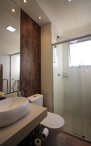 Apartamento para alugar com 78m², 3 quartos e 2 vagasBanheiro Social