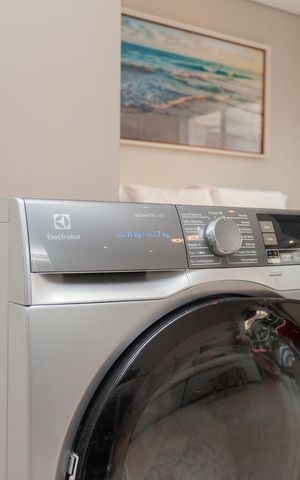 Apartamento para alugar com 40m², 1 quarto e 1 vagaDetalhe da area de serviço