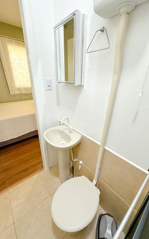 Apartamento para alugar com 35m², 1 quarto e 1 vagaBanheiro