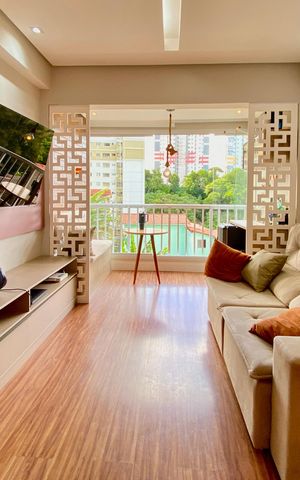 Apartamento para alugar com 100m², 1 quarto e 1 vaga Apartamento para alugar com 100m², 1 quarto e 1 vagaSala