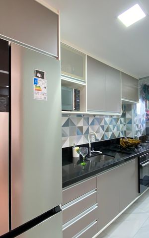 Apartamento para alugar com 100m², 1 quarto e 1 vaga Apartamento para alugar com 100m², 1 quarto e 1 vagaCozinha e Área de Serviço