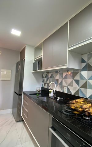 Apartamento para alugar com 100m², 1 quarto e 1 vaga Apartamento para alugar com 100m², 1 quarto e 1 vagaCozinha e Área de Serviço