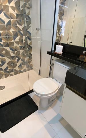 Apartamento para alugar com 100m², 1 quarto e 1 vaga Apartamento para alugar com 100m², 1 quarto e 1 vagaBanheiro