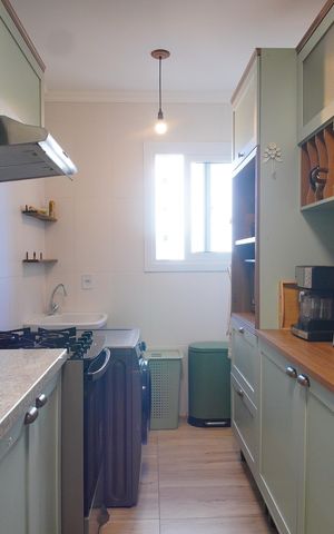 Apartamento à venda com 57m², 2 quartos e 1 vagaCozinha