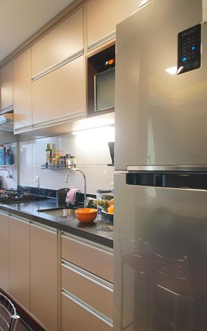 Apartamento à venda com 58m², 2 quartos e 1 vagaCozinha