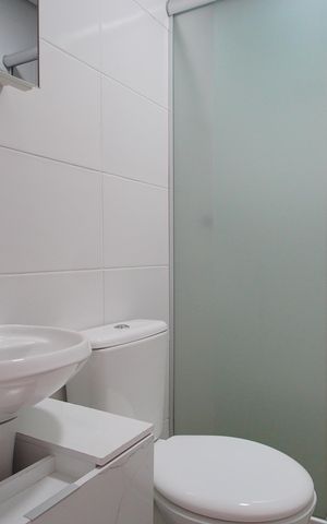 Apartamento para alugar com 58m², 2 quartos e 1 vagaBanheiro da Suíte