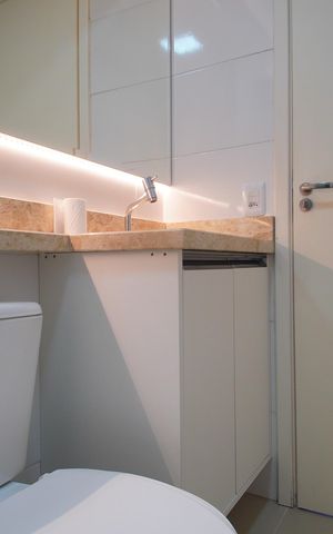 Apartamento para alugar com 58m², 2 quartos e 1 vagaBanheiro Social