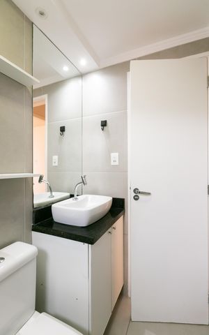 Apartamento para alugar com 52m², 2 quartos e 1 vaga Apartamento para alugar com 52m², 2 quartos e 1 vagaBanheiro