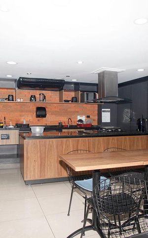 Studio à venda com 27m², 1 quarto e sem vagaÁrea Comum - Cozinha Coletiva