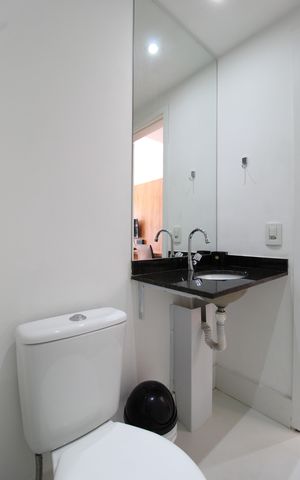 Studio para alugar com 31m², 1 quarto e sem vagaBanheiro