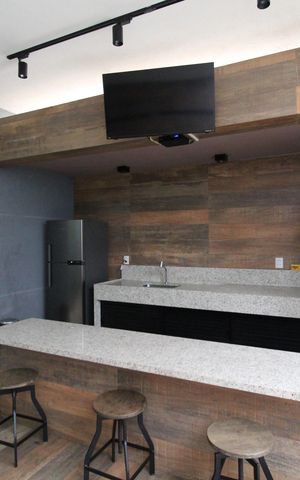 Studio para alugar com 31m², 1 quarto e sem vagaÁrea Comum - Churrasqueira