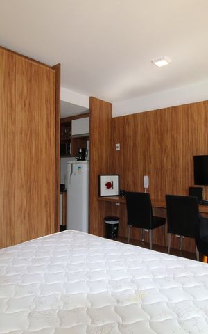Studio para alugar com 31m², 1 quarto e sem vagaSala/Quarto