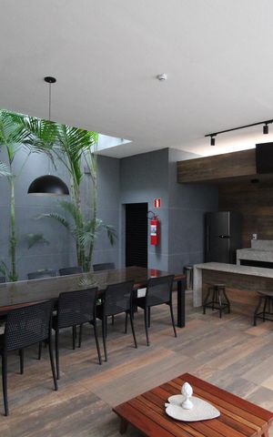 Studio para alugar com 31m², 1 quarto e sem vagaÁrea Comum - Churrasqueira