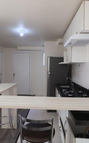 Apartamento à venda com 53m², 2 quartos e 1 vagaCozinha e Área de Serviço