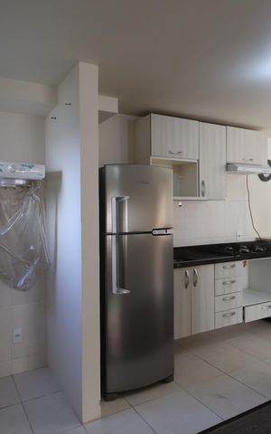 Apartamento à venda com 53m², 2 quartos e 1 vagaCozinha e Área de Serviço