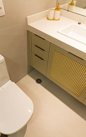 Studio à venda com 25m², 1 quarto e sem vaga Studio à venda com 25m², 1 quarto e sem vagaBanheiro