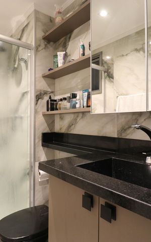 Apartamento à venda com 60m², 2 quartos e 2 vagasBanheiro da Suíte