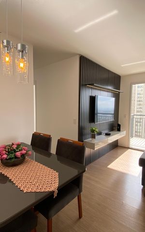 Apartamento à venda com 58m², 2 quartos e 1 vaga Apartamento à venda com 58m², 2 quartos e 1 vagaSala