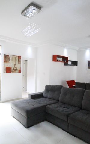Casa de condomínio à venda com 200m², 4 quartos e 2 vagasSala