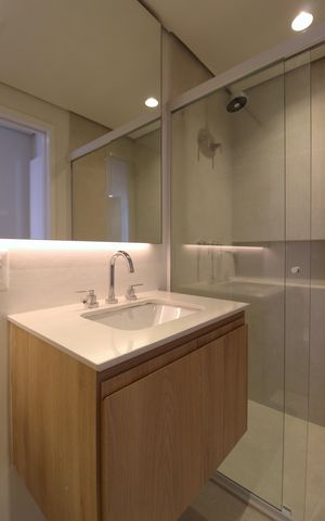 Apartamento à venda com 133m², 2 quartos e 1 vagaBanheiro da Suíte 1