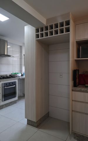 Apartamento à venda com 76m², 2 quartos e 2 vagasCozinha