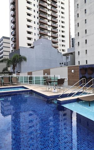 Apartamento à venda com 76m², 2 quartos e 2 vagasÁrea comum - Piscina