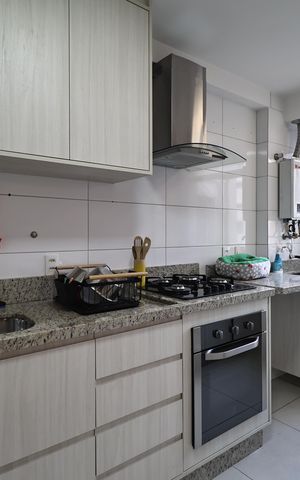 Apartamento à venda com 76m², 2 quartos e 2 vagasCozinha