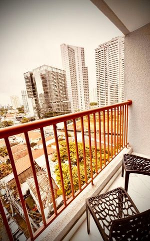 Studio à venda com 26m², 1 quarto e sem vaga Studio à venda com 26m², 1 quarto e sem vagaVaranda