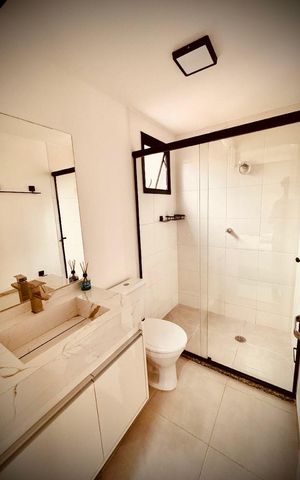 Studio à venda com 26m², 1 quarto e sem vaga Studio à venda com 26m², 1 quarto e sem vagaBanheiro