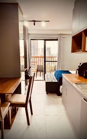 Studio à venda com 26m², 1 quarto e sem vaga Studio à venda com 26m², 1 quarto e sem vagaStudio