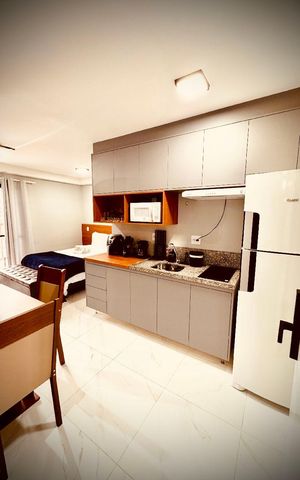 Studio à venda com 26m², 1 quarto e sem vaga Studio à venda com 26m², 1 quarto e sem vagaStudio
