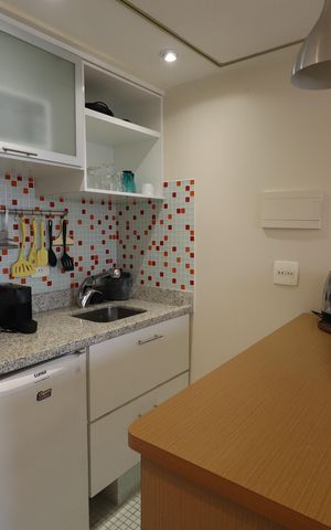 Studio para alugar com 30m², 1 quarto e 1 vagaCozinha