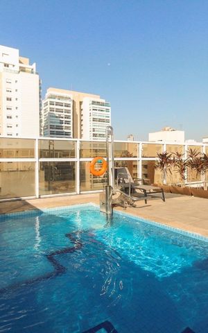 Studio para alugar com 30m², 1 quarto e 1 vaga Studio para alugar com 30m², 1 quarto e 1 vagaÁrea comum - Piscina