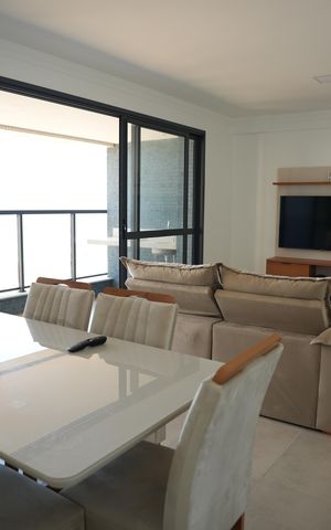 Apartamento para alugar com 113m², 3 quartos e 2 vagasSala de Jantar