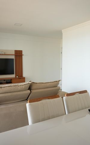 Apartamento para alugar com 113m², 3 quartos e 2 vagasSala