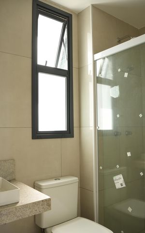 Apartamento para alugar com 113m², 3 quartos e 2 vagasBanheiro da Suíte 1
