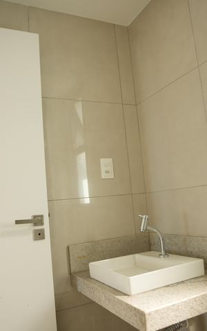 Apartamento para alugar com 113m², 3 quartos e 2 vagasBanheiro da Suíte 1